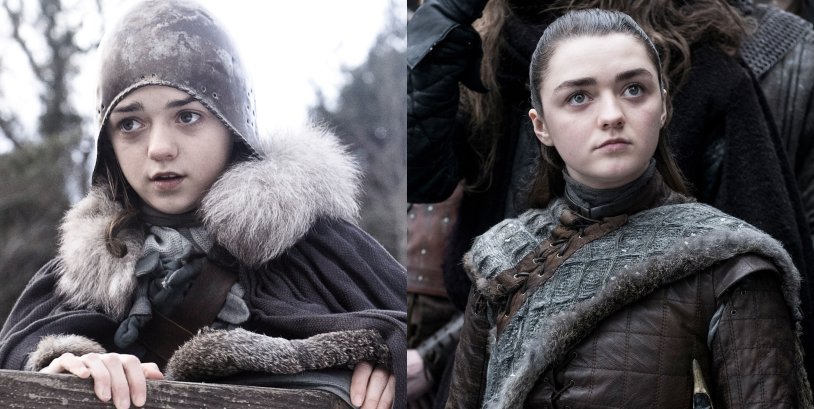 Arya Stark actress Tits