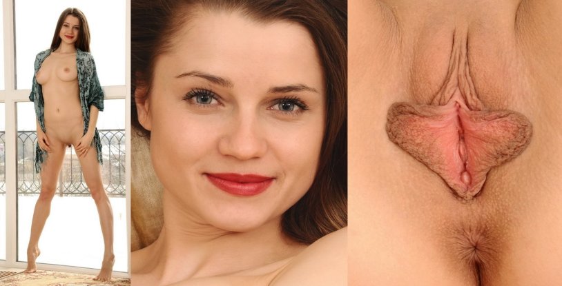 Face and vagina of elderly women