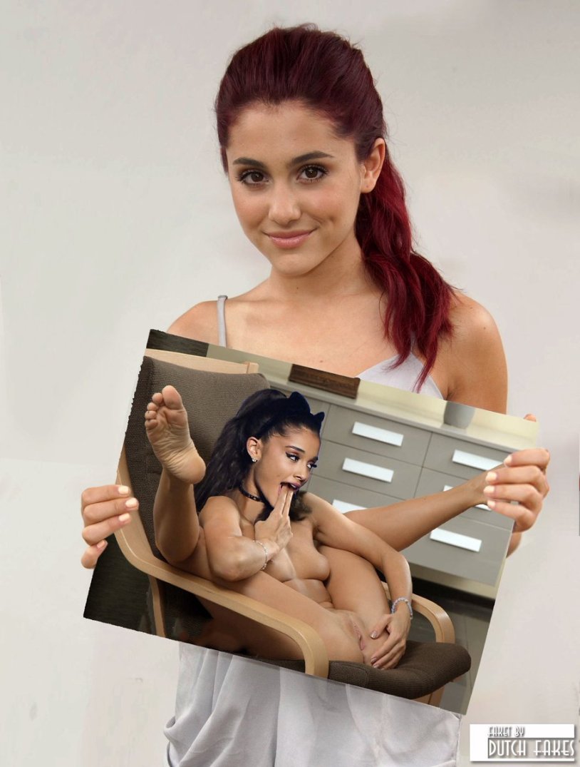 Ariana Grande naked without panties