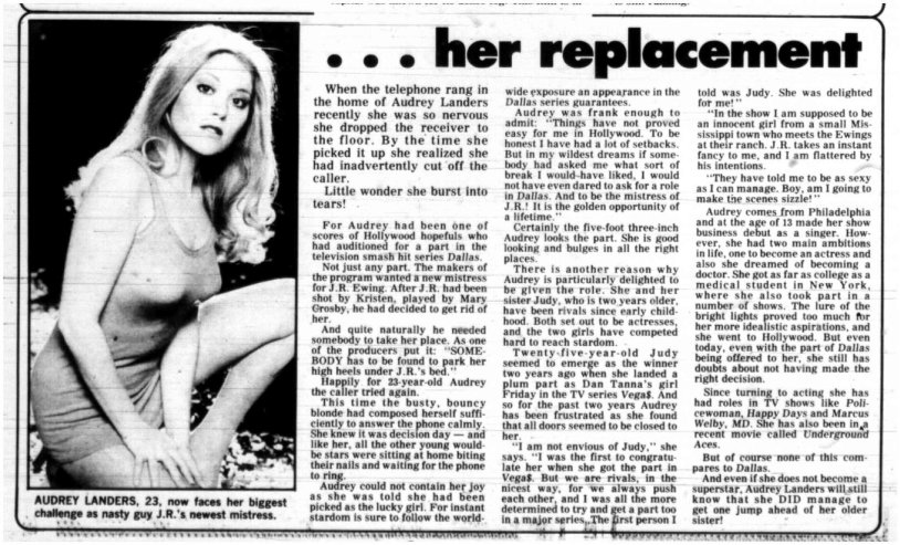 Laura Landers Vintage Ero Model