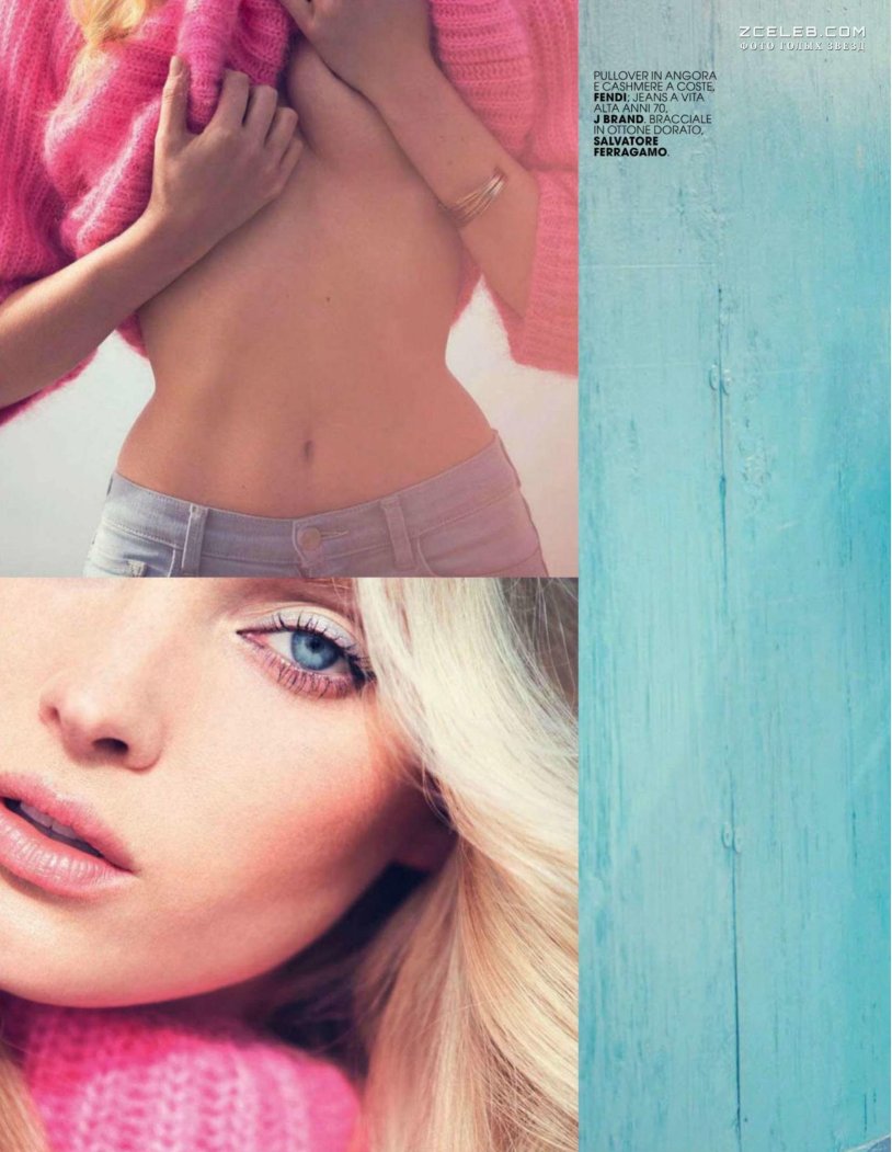 Elsa Hosk paparazzi beach