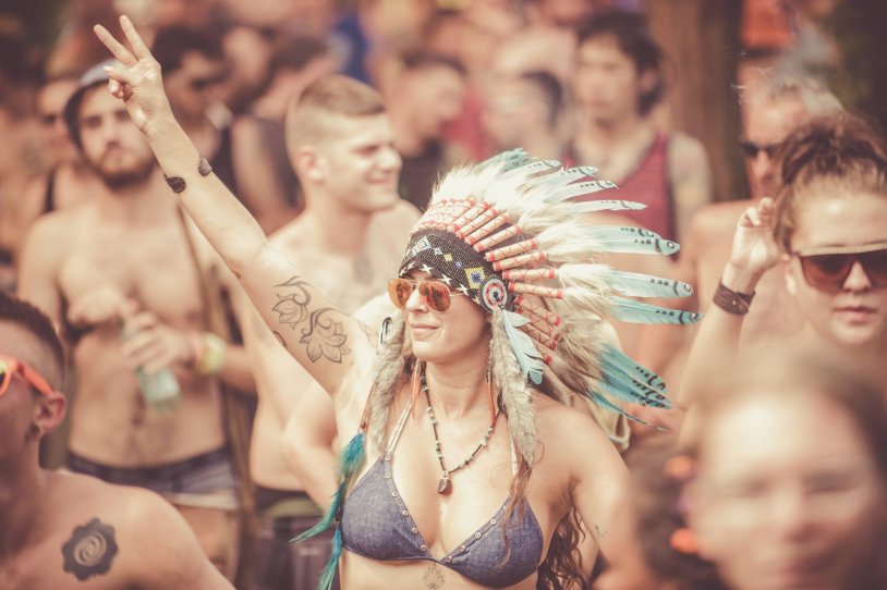 American festivals with nudity