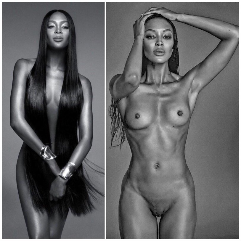 Naomi Campbell Nud