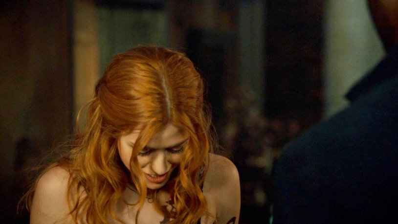 Katherine McNamara Bed Scene Gifs