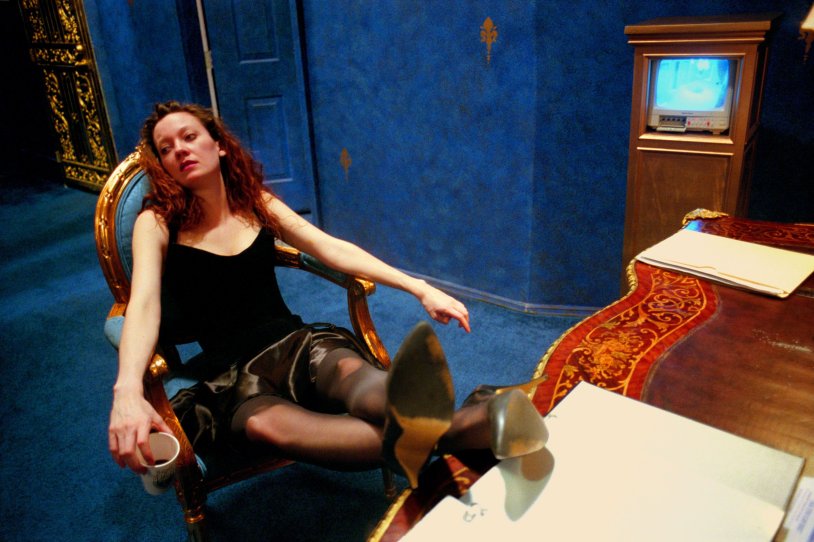 SUSAN COFFEY in green