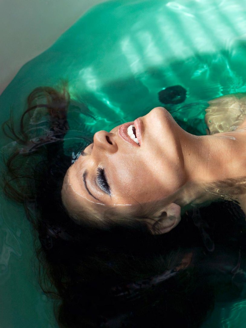 Photoshoot on the water