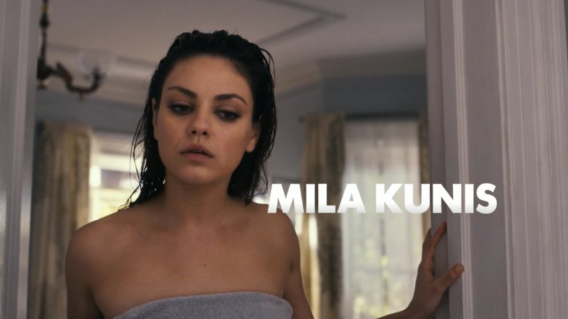 Mila Kunis in underwear in the film