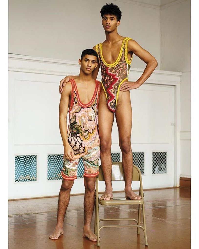 Gemini Adeline and Alina Fatheeva tights