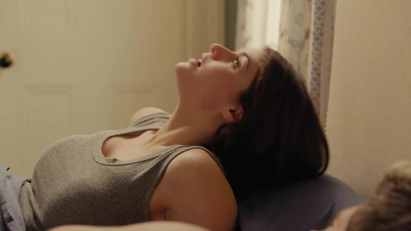 Alexandra Daddario bed stage