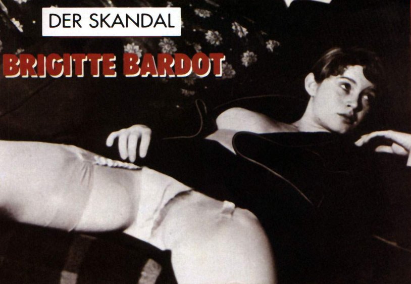 Brigitte Bardo in his youth naked