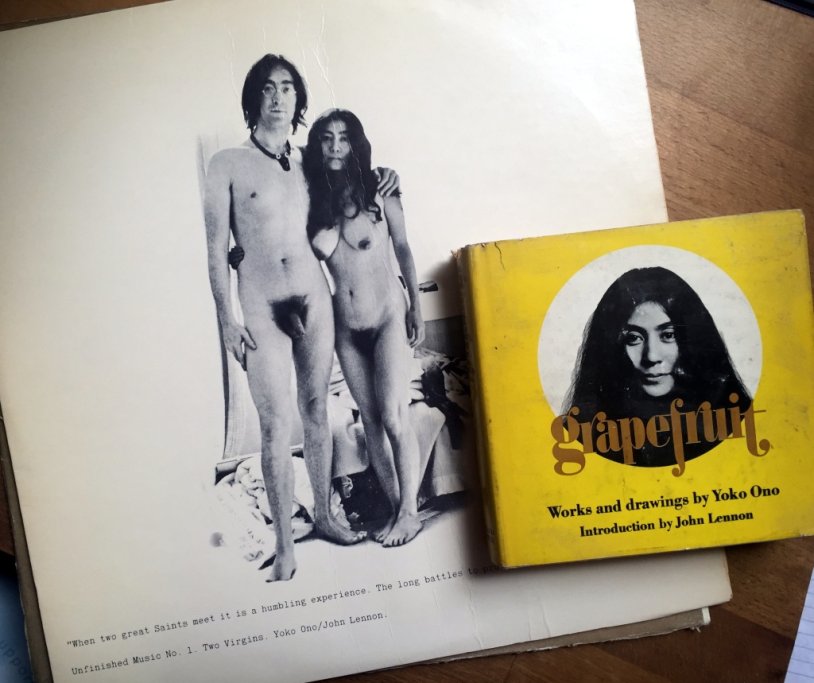 Yoko it and John Lennon Naked