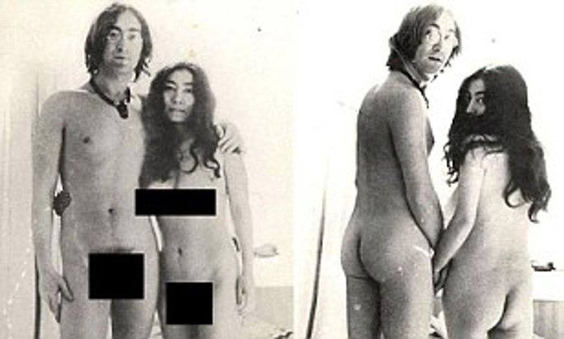 Yoko it and John Lennon Naked