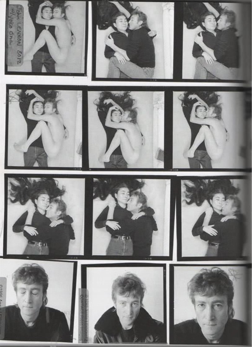 Annie Leibovitz John Lennon and Yoko it