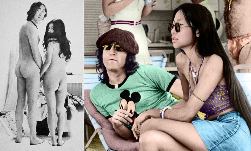 Yoko it and John Lennon Pla