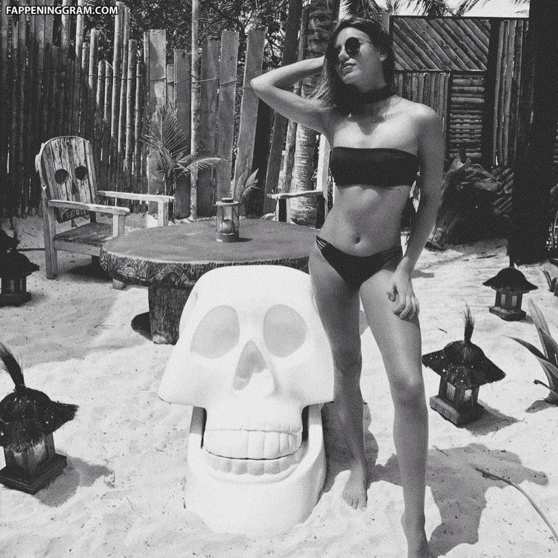 Madison Grace Justis in a swimsuit