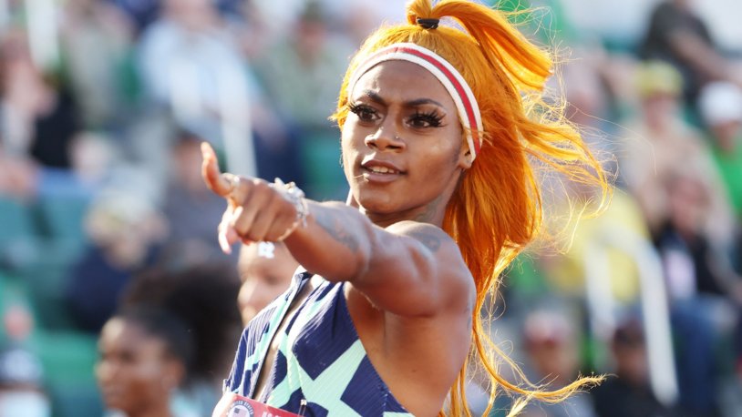 The runner Sha'Karry Richardson