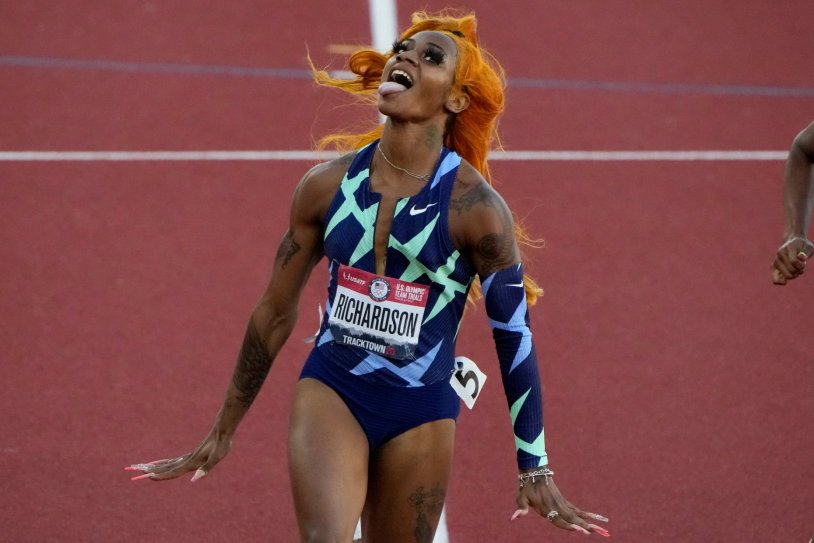 American athlete Sha Carry Richardson