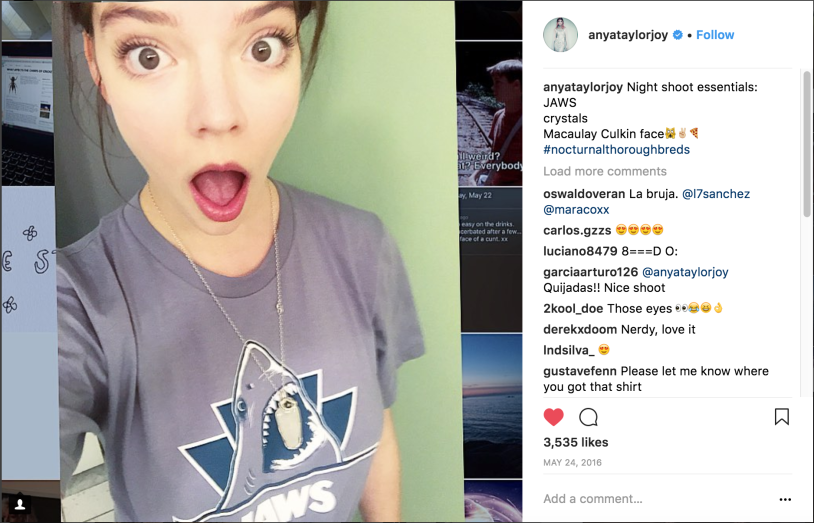 Anya Taylor-joy spat naked