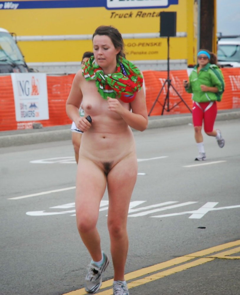 Public Nudity Project: Bay to Breakers Naked without panties
