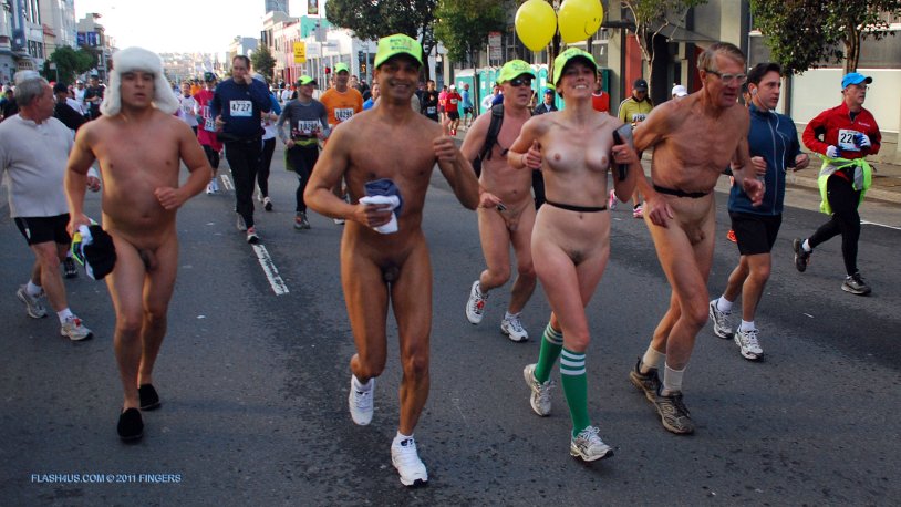 Bay to Breakers Nude Hot Girls Kumpulan Berbagai GIF