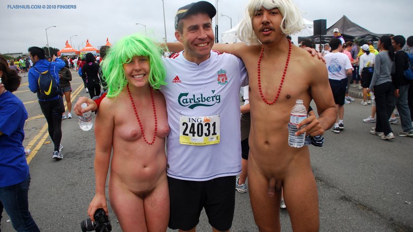 Warning: Naked People Bay to Breakers 2017 nude