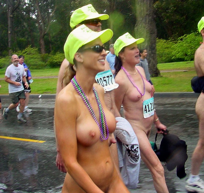 Public Nudity Project: Bay to Breakers Naked without panties