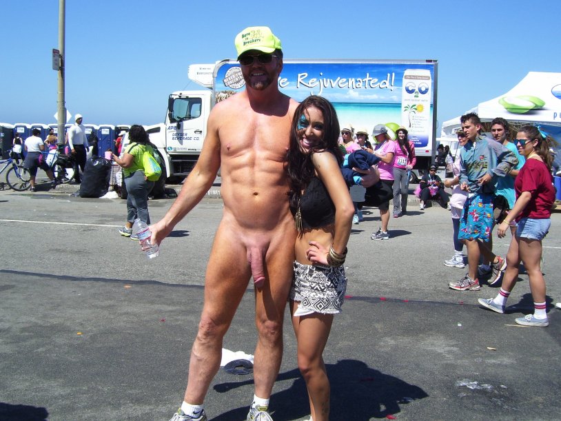 Cfnm Bay to Breakers Nude Erected Erection