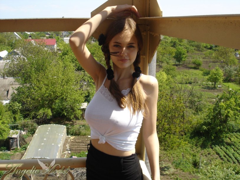 Angelic model Irina Gurskaya