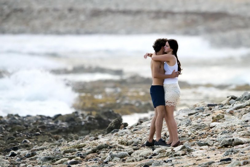 Lana del Rey in the car