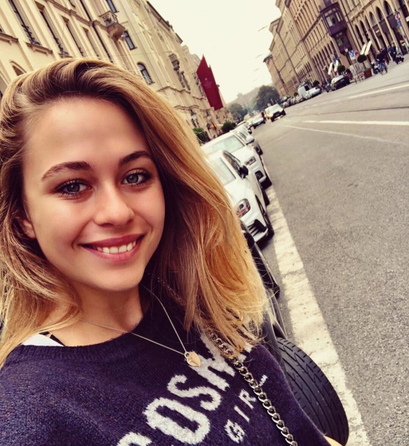 Sofia Flersh in a swimsuit