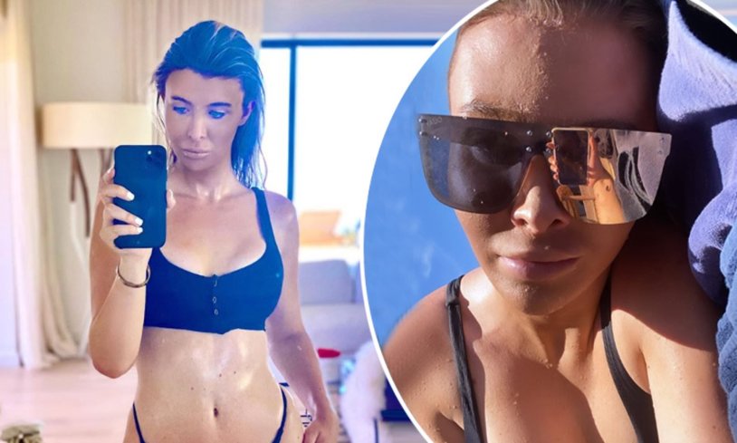 Sofia Hatchins in a swimsuit