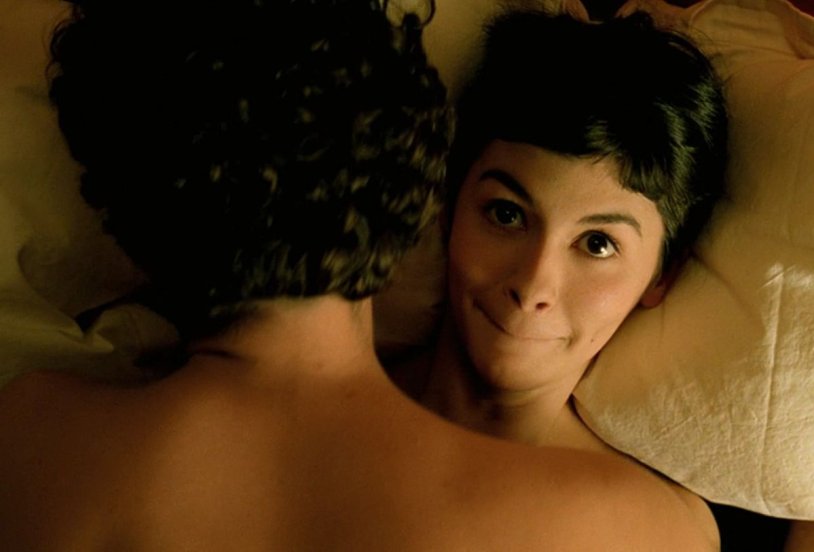 Audrey Totu Amelie Scene in bed