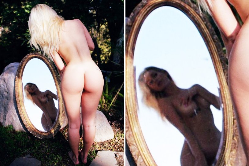 Lottie Moss Naked Breast