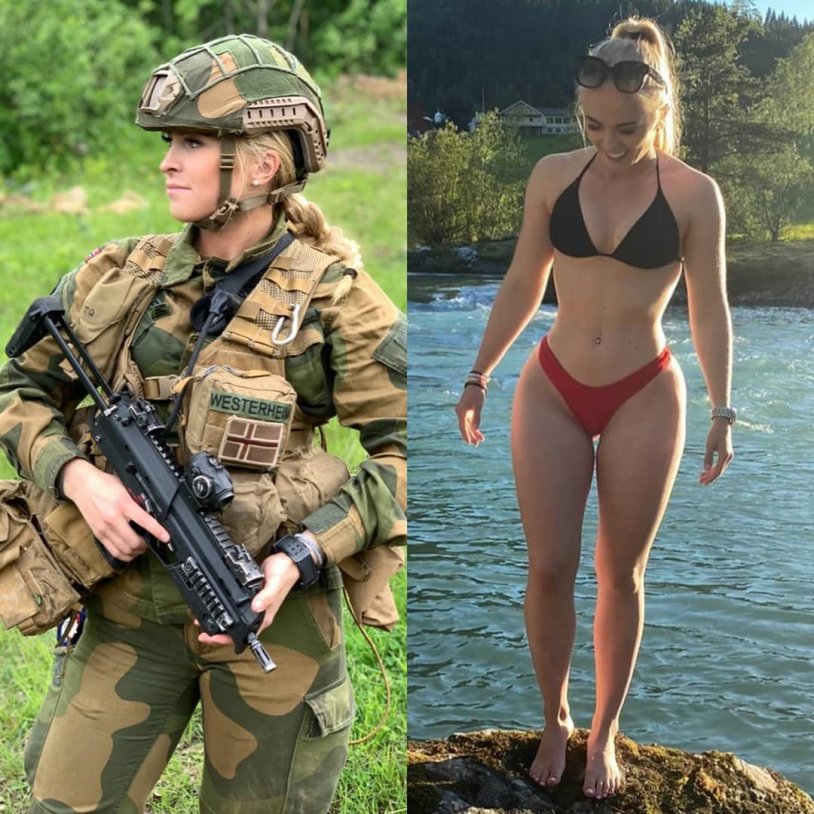 Girls in shape and without shape