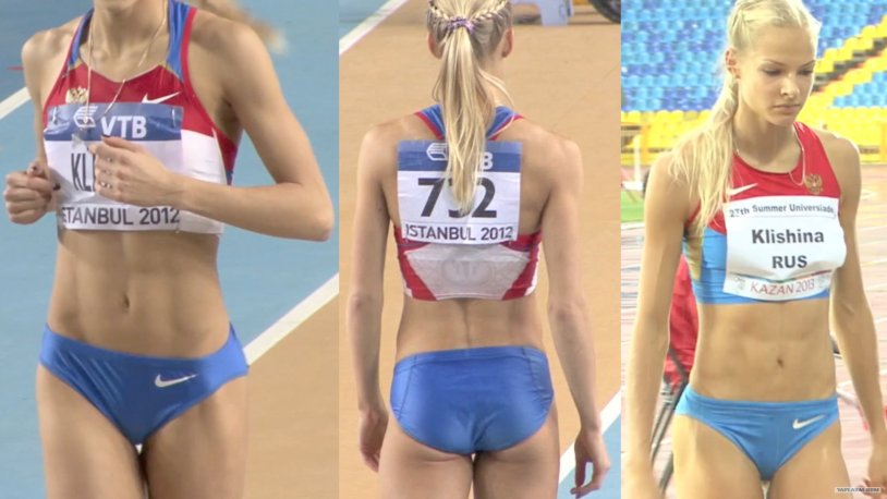 Daria Klina Light athletics hot