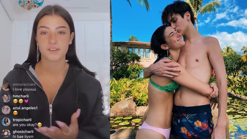 Charlie Damelio and her boyfriend