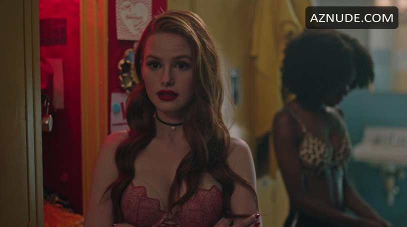 Riverdale actress Madelin Petsh in a bra