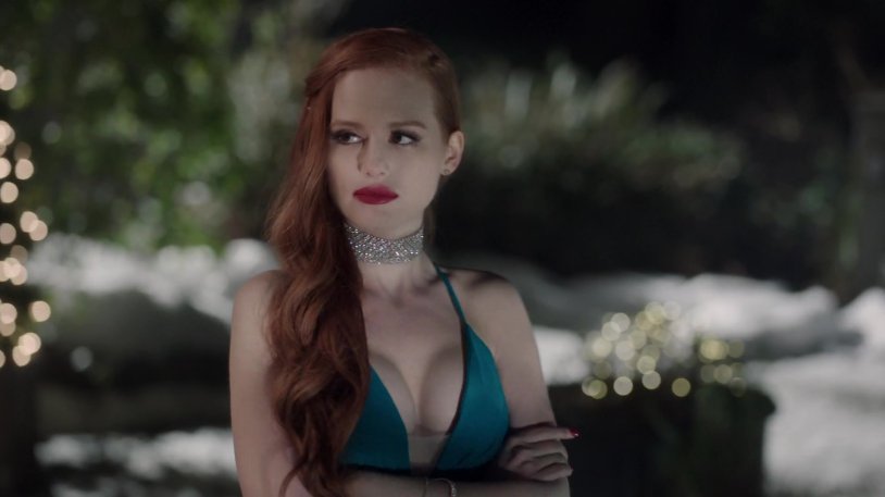 Cheryl in the swimsuit Riverdale