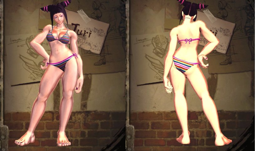 Juri Street Fighter Bikini