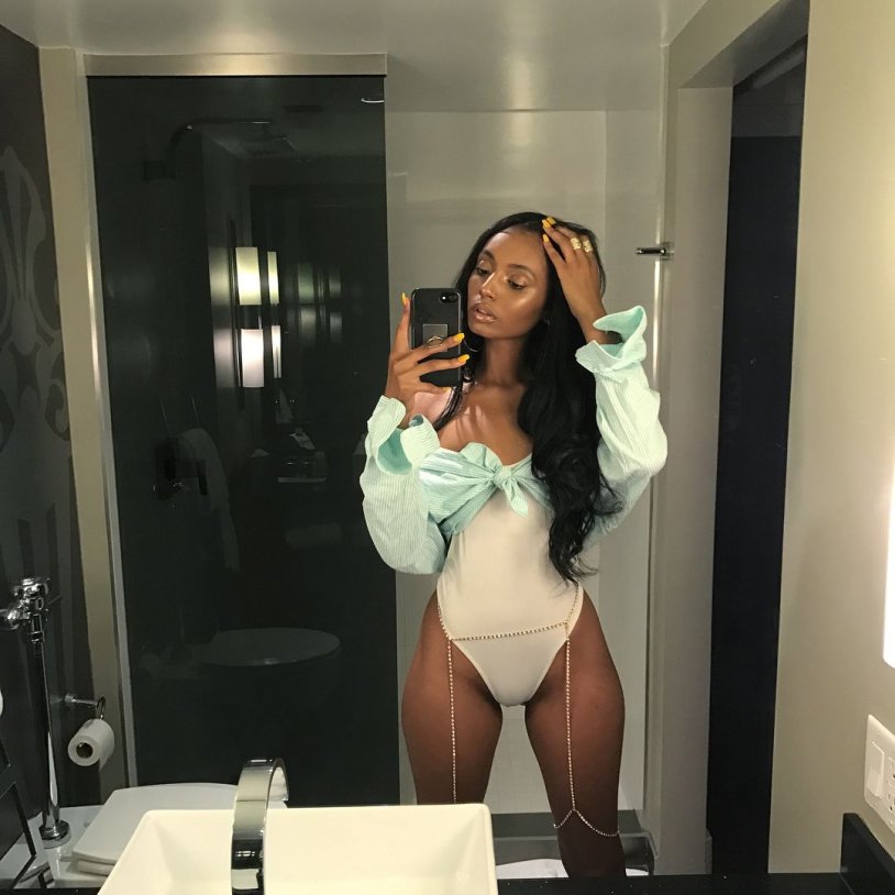 Tiana Parker Model drain