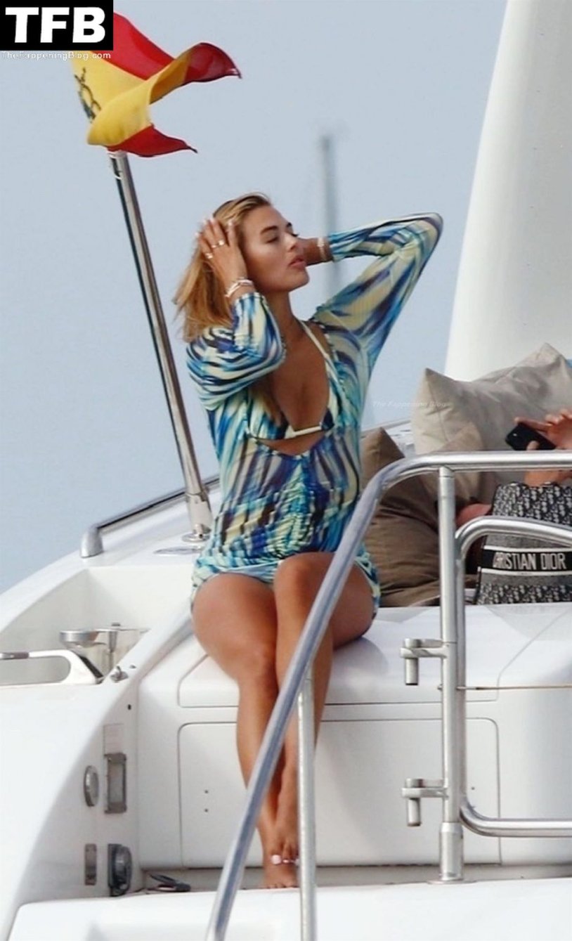 Leonardo DiCaprio on a yacht