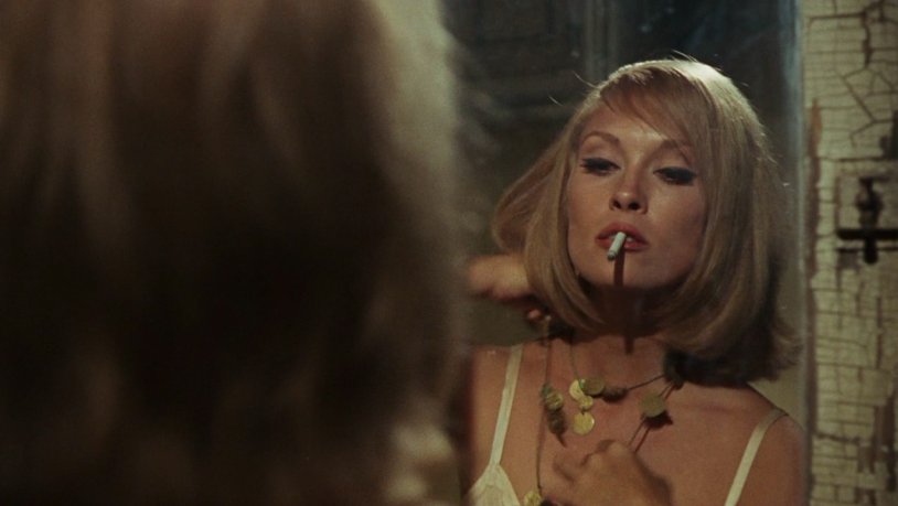 Silva Koshina and Kirk Douglas