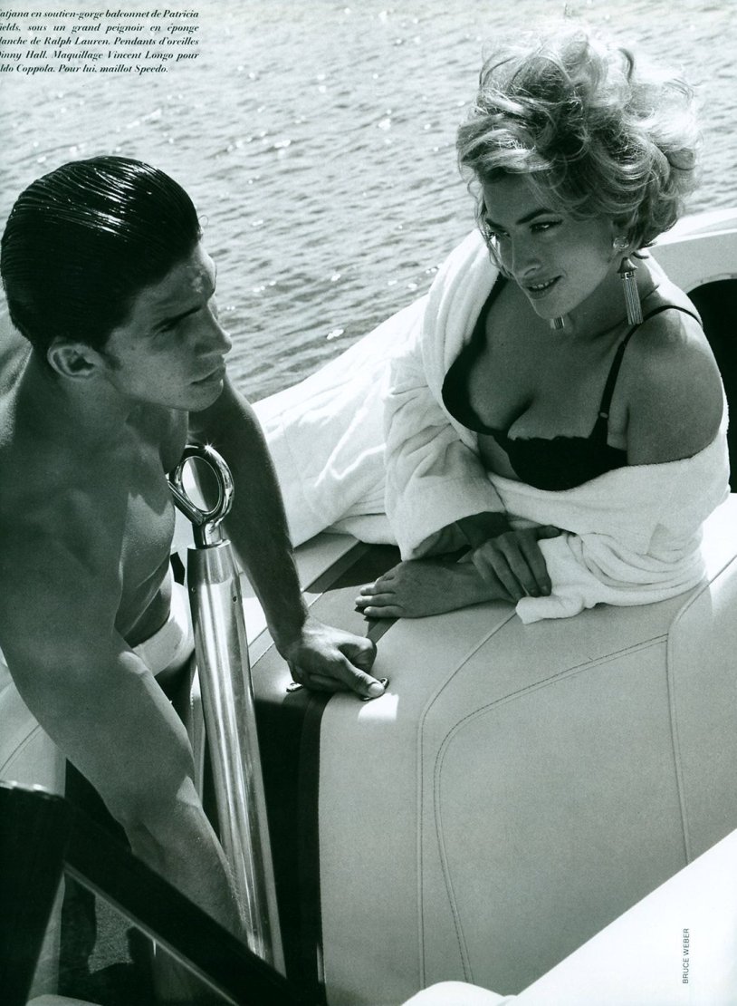 Tatyana Patitz is bare