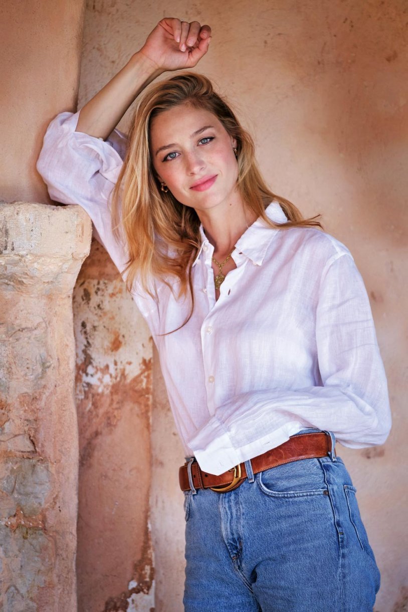 Beatrice Egli in a swimsuit