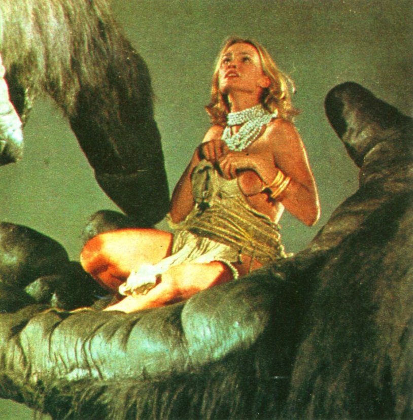 Jessica Lange in the movie King Cong