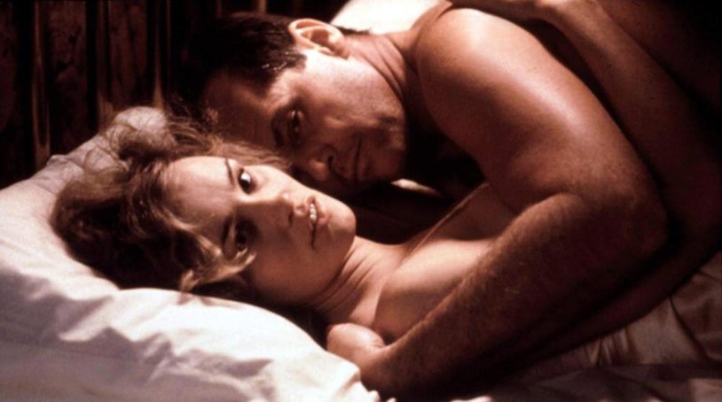 Jessica Lang and Jack Nicholson