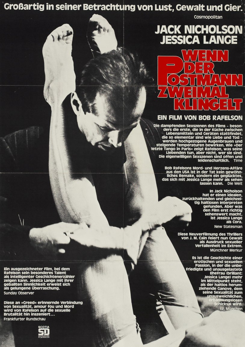 The postman always calls twice 1981