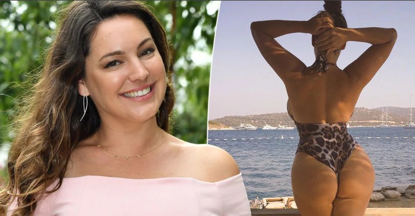 Kelly Brook on the island