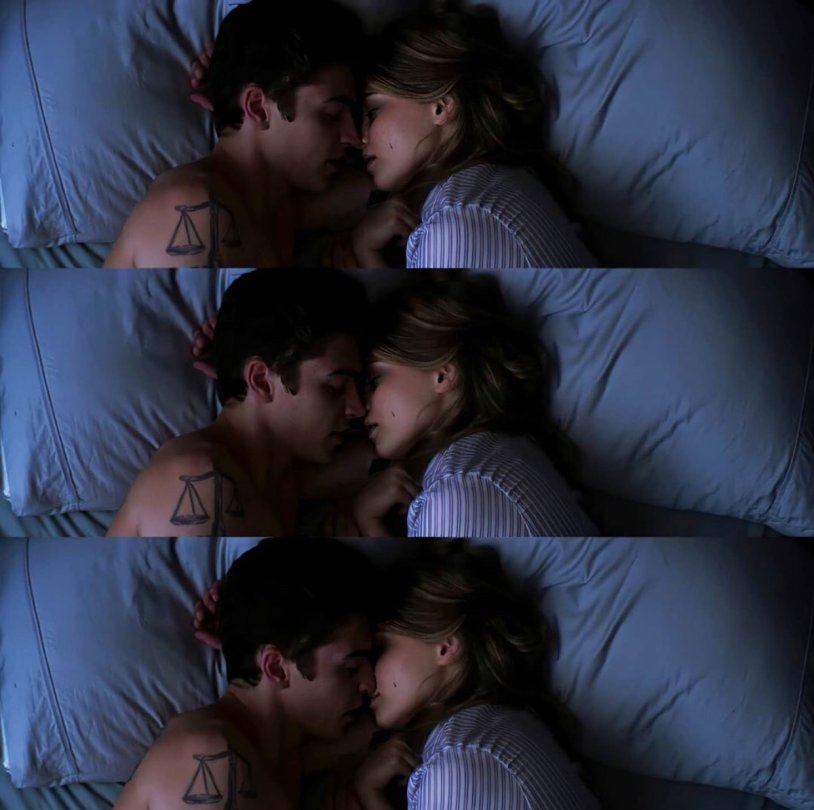 After the film 2019 Hardin and Tessa kiss