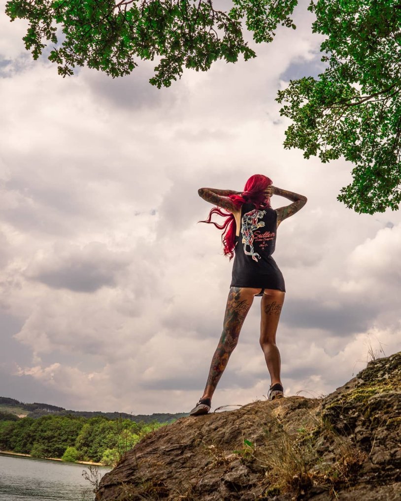 Group violence of the girl